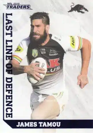2019 NRL Traders Last Line Of Defence - LD22 James Tamou Penrith Panthers