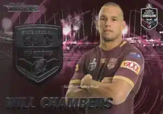 2019 NRL Traders State Of Origin Stars - SOO23 Will Chambers QLD