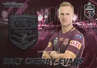 2019 NRL Traders State Of Origin Stars - SOO24 Daly Cherry-Evans QLD