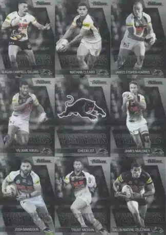2019 NRL Traders Platinum Parallel Team Set - Penrith Panthers