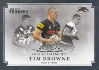2019 NRL Traders Case Card - RP10 Tim Browne Penrith Panthers