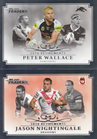 2019 NRL Traders Case Cards