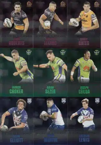 2019 NRL Traders Season To Remember  - Full Set Of 48 Cards