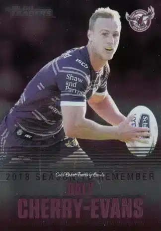 2019 NRL Traders Season To Remember - SR16 Daly Cherry-Evans Manly Sea Eagles
