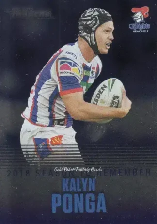 2019 NRL Traders Season To Remember - SR24 Kalyn Ponga Newcastle Knights
