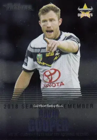 2019 NRL Traders Season To Remember - SR27 Gavin Cooper Cowboys
