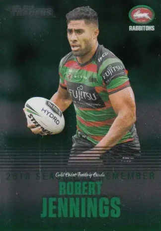 2019 NRL Traders Season To Remember - SR35 Robert Jennings Rabbitohs