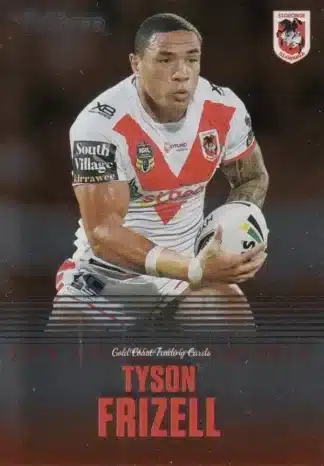 2019 NRL Traders Season To Remember - SR37 Tyson Frizell St George Dragons