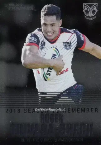 2019 NRL Traders Season To Remember - SR44 Roger Tuivasa-Sheck Warriors