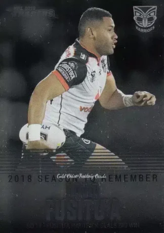 2019 NRL Traders Season To Remember - SR45 David Fusitu'a Warriors