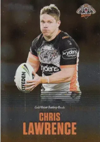 2019 NRL Traders Season To Remember - SR46 Chris Lawrence Tigers