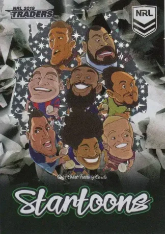 2019 NRL Traders Startoons Black