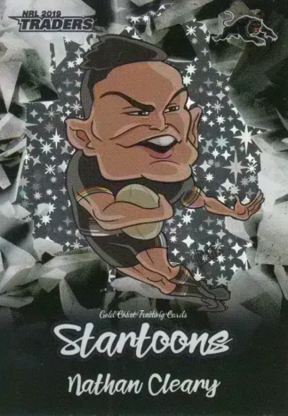 2019 NRL Traders Startoons Black - SBA12 Nathan Cleary Penrith Panthers