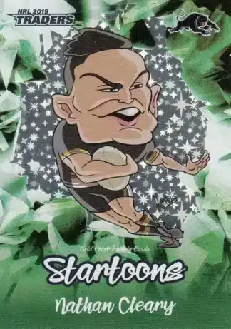 2019 NRL Traders Startoons Green - SG12 Nathan Cleary Penrith Panthers