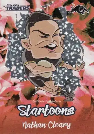 2019 NRL Traders Startoons Red - SR12 Nathan Cleary Penrith Panthers