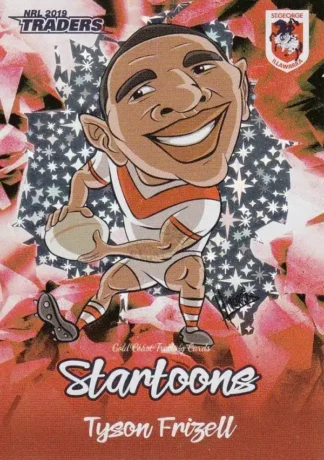 2019 NRL Traders Startoons Red - SR15 Tyson Frizell St George Dragons
