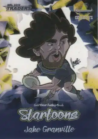 2019 NRL Traders Startoons - ST10 Jake Granville North Qld Cowboys