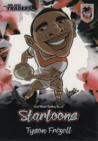 2019 NRL Traders Startoons - ST15 Tyson Frizell St George Dragons