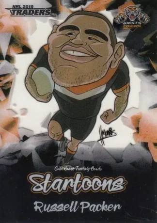 2019 NRL Traders Startoons - ST18 Russel Packer Wests Tigers