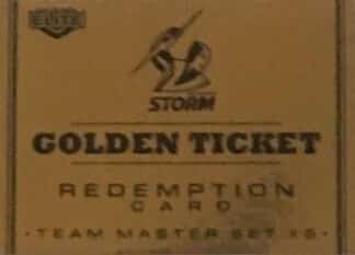 2019 NRL Elite Team Master Set #5 - Melbourne Storm