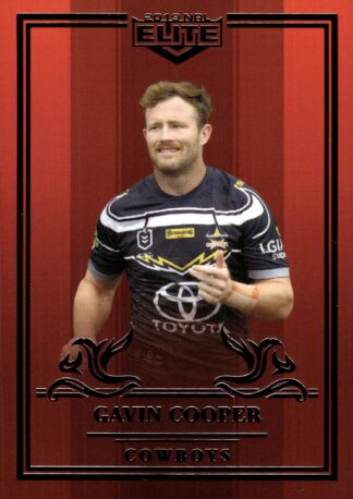 2019 NRL Elite Ruby Mojo - MR074 Gavin Cooper North Qld Cowboys