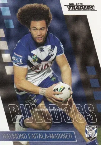 2019 NRL Traders Common Card - Base 023 Raymond Faitala-Mariner Canterbury Bulldogs