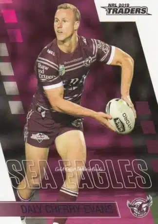 2019 NRL Traders Common Card - Base 052 Daly Cherry-Evans Manly Sea Eagles