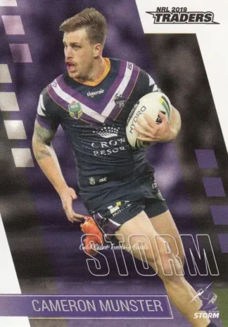 2019 NRL Traders Common Card - Base 067 Cameron Munster Melbourne Storm