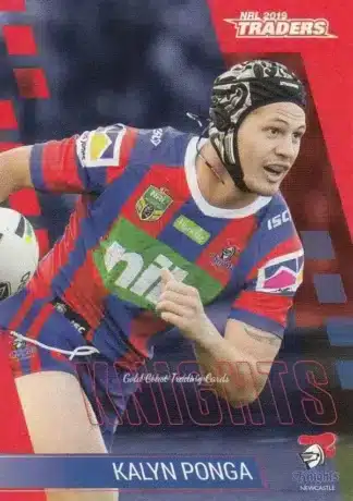 2019 NRL Traders Common Card - Base 078 Kalyn Ponga Newcastle Knights