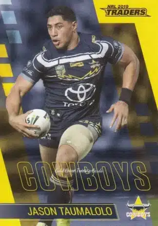 2019 NRL Traders Common Card - Base 090 Jason Taumalolo Cowboys