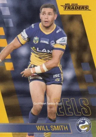 2019 NRL Traders Common Card - Base 099 Will Smith Parramatta Eels
