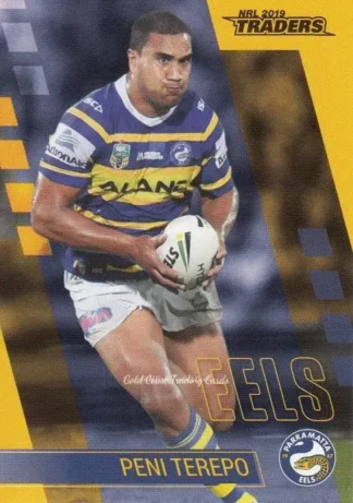 2019 NRL Traders Common Card - Base 100 Peni Terepo Parramatta Eels