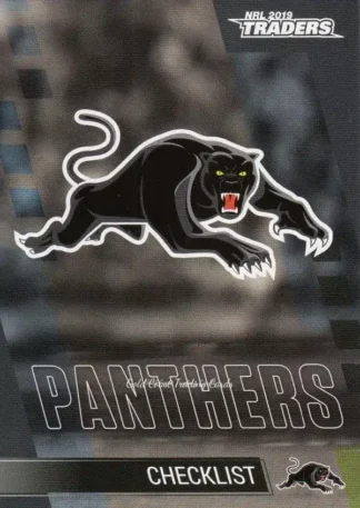 2019 NRL Traders Common Card - Base 101 Checklist Penrith Panthers