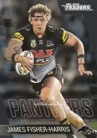 2019 NRL Traders Common Card - Base 104 James Fisher-Harris Penrith Panthers