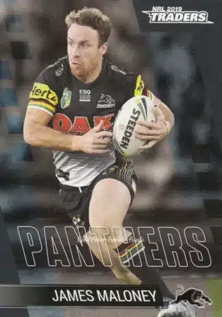 2019 NRL Traders Common Card - Base 106 James Maloney Penrith Panthers