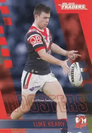 2019 NRL Traders Common Card - Base 135 Luke Keary Sydney Roosters