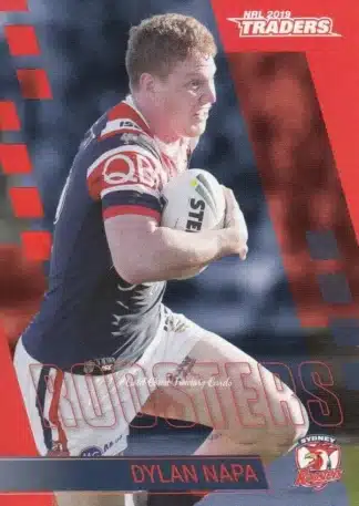 2019 NRL Traders Common Card - Base 138 Dylan Napa Sydney Roosters
