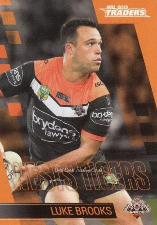 2019 NRL Traders Common Card - Base 152 Luke Brooks Wests Tigers