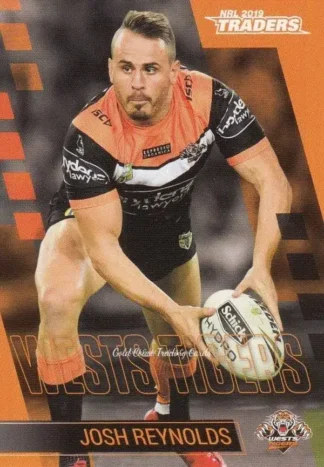2019 NRL Traders Common Card - Base 158 Josh Reynolds Wests Tigers