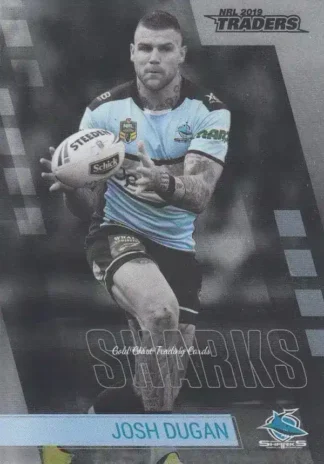 2019 NRL Traders Platinum Parallels - PS033 Josh Dugan Cronulla Sharks
