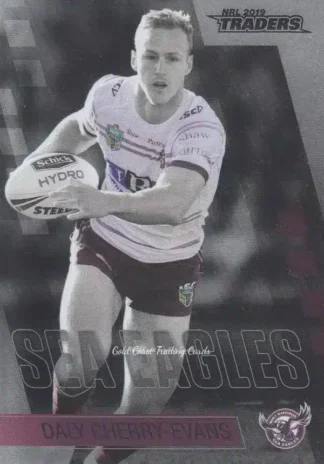 2019 NRL Traders Platinum Parallels - PS052 Daly Cherry-Evans Manly Sea Eagles