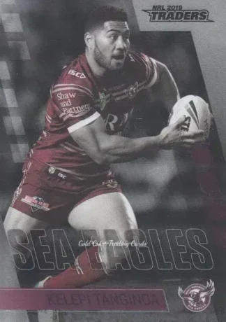 2019 NRL Traders Platinum Parallels - PS055 Kelepi Tanginoa Manly Sea Eagles