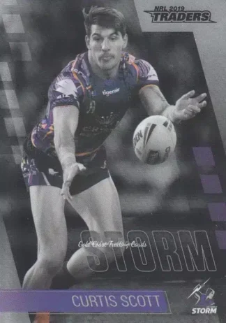 2019 NRL Traders Platinum Parallels - PS068 Curtis Scott Melbourne Storm