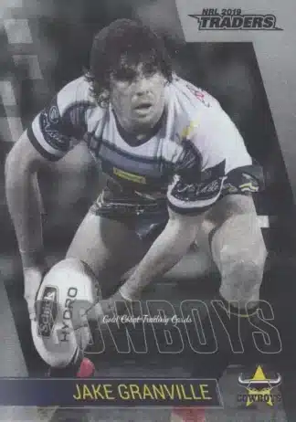 2019 NRL Traders Platinum Parallels - PS084 Jake Granville North Qld Cowboys