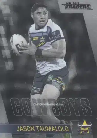 2019 NRL Traders Platinum Parallels - PS090 Jason Taumalolo North Qld Cowboys