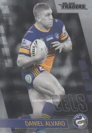 2019 NRL Traders Platinum Parallels - PS092 Daniel Alvaro Parramatta Eels