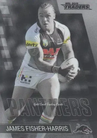 2019 NRL Traders Platinum Parallels - PS104 James Fisher-Harris Penrith Panthers