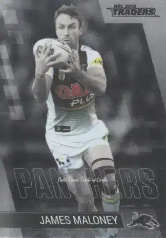 2019 NRL Traders Platinum Parallels - PS106 James Maloney Penrith Panthers
