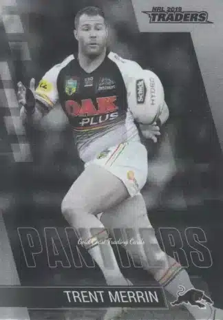 2019 NRL Traders Platinum Parallels - PS108 Trent Merrin Penrith Panthers