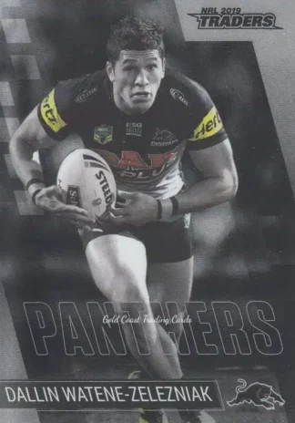 2019 NRL Traders Platinum Parallels - PS109 Dallin Watene-Zelezniak Penrith Panthers
